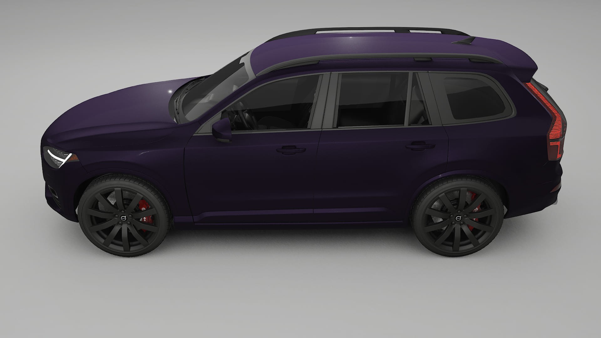 Volvo XC90 SPA TPU Lakbeschermingsfolie | VIOLET Kleurveranderende PPF – Volledig Voorgesneden Kit