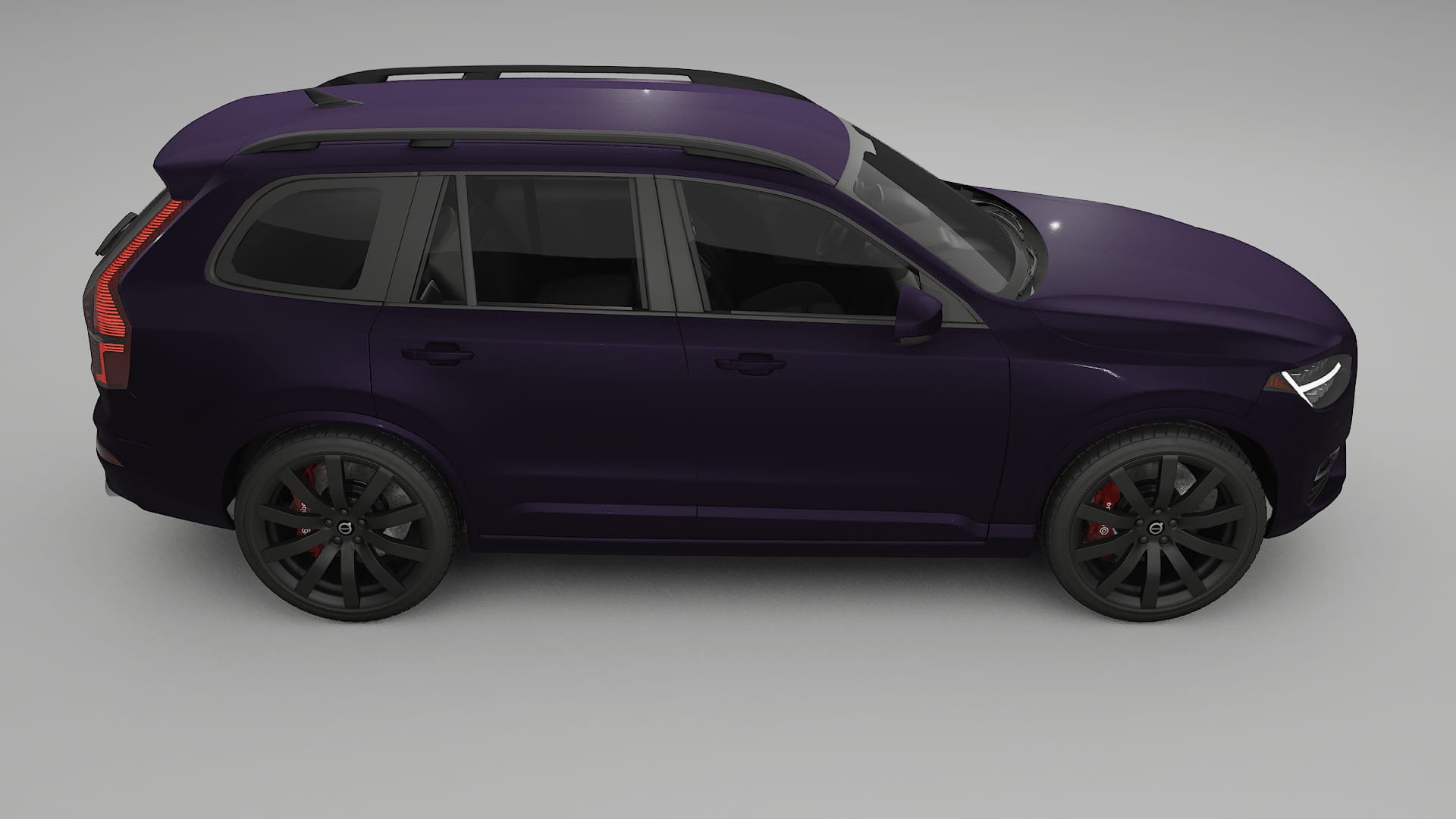 Volvo XC90 SPA TPU Lakbeschermingsfolie | VIOLET Kleurveranderende PPF – Volledig Voorgesneden Kit