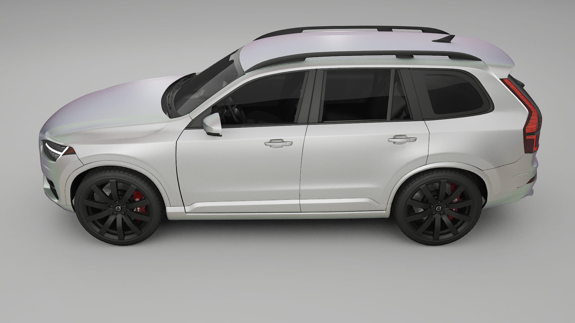 Volvo XC90 SPA TPU Lakbeschermingsfolie | NEBULA Kleurveranderende PPF – Volledig Voorgesneden Kit