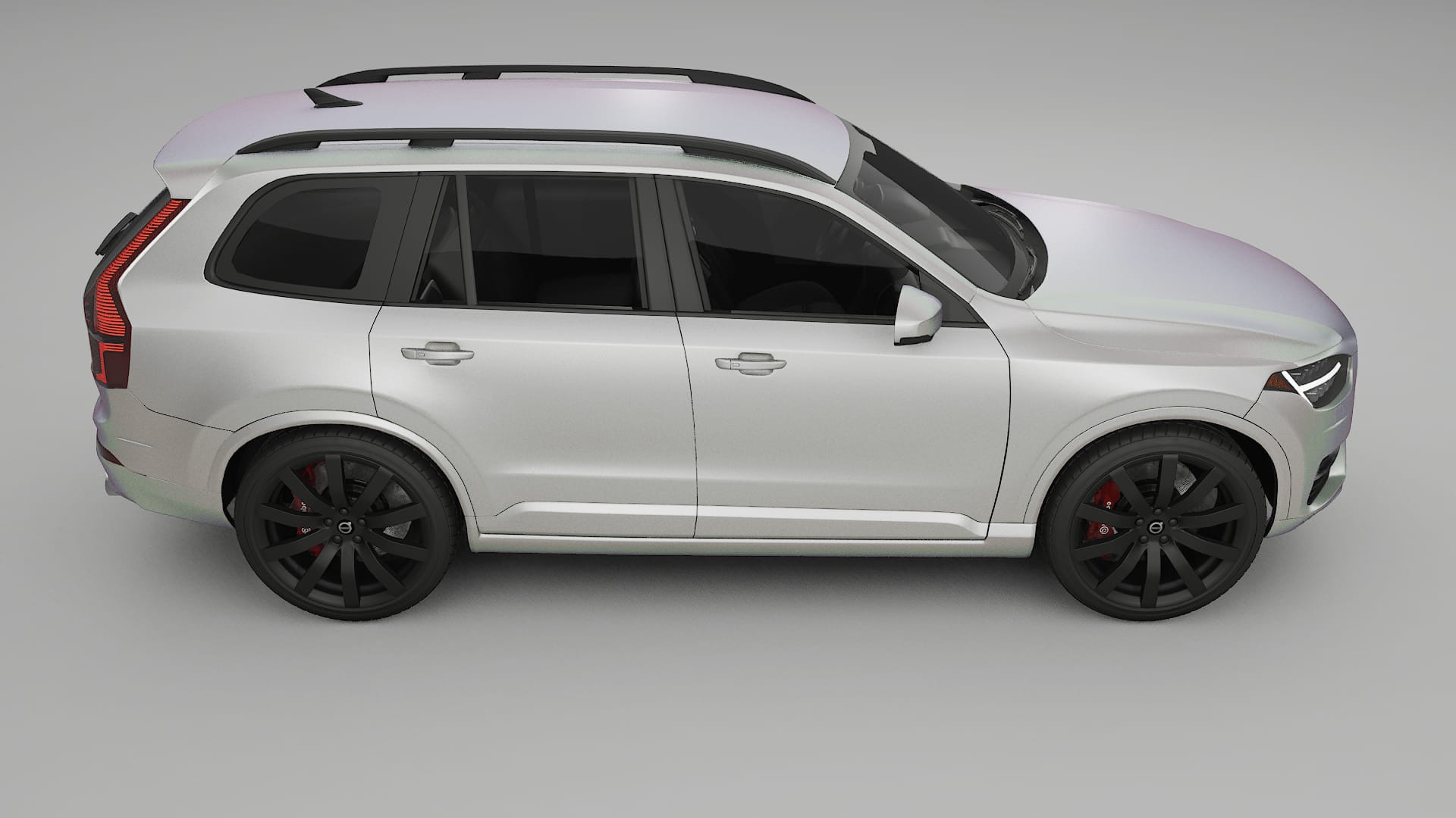Volvo XC90 SPA TPU Lakbeschermingsfolie | NEBULA Kleurveranderende PPF – Volledig Voorgesneden Kit