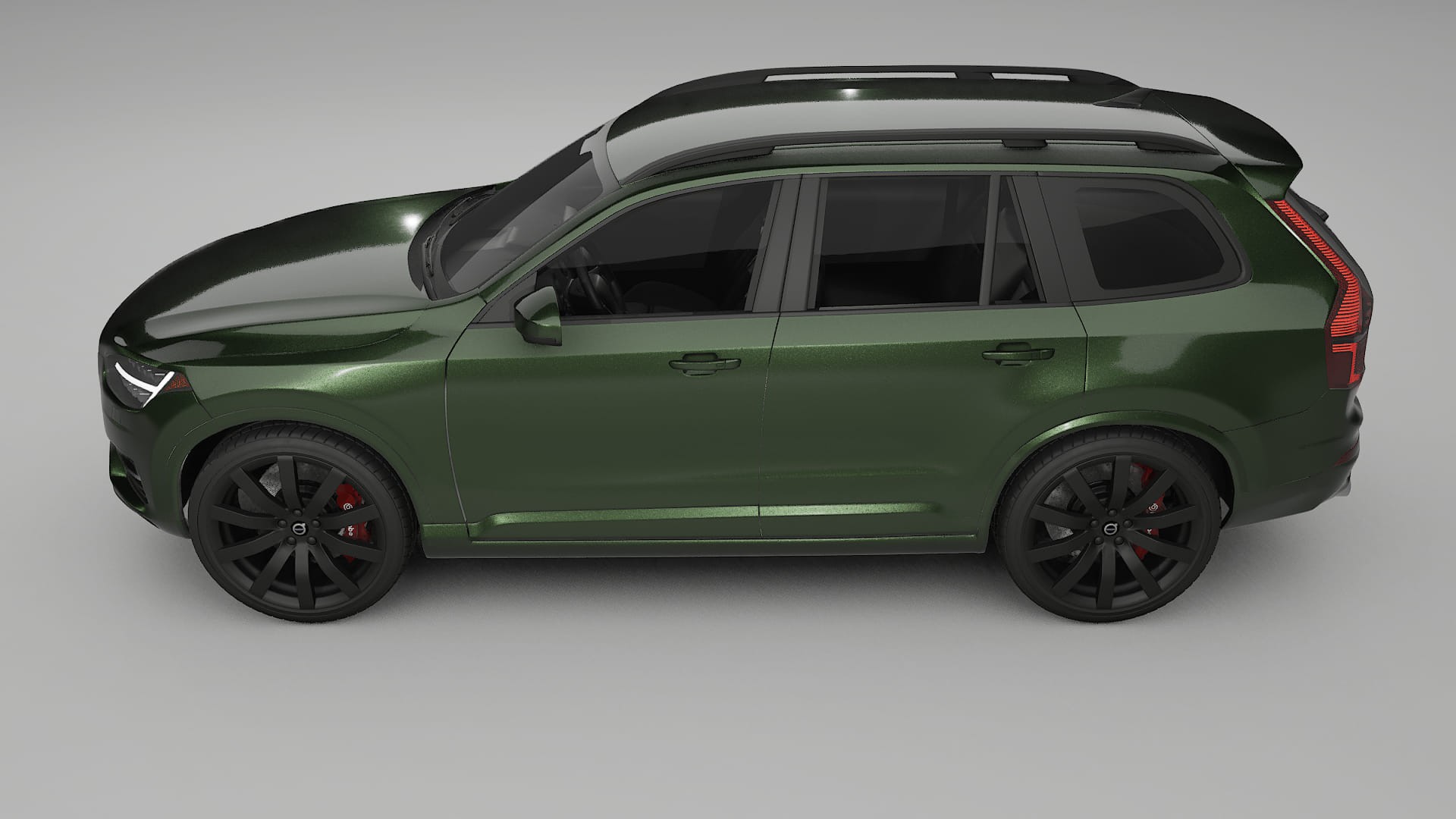 Volvo XC90 SPA TPU Lakbeschermingsfolie | LAGOON Kleurveranderende PPF – Volledig Voorgesneden Kit