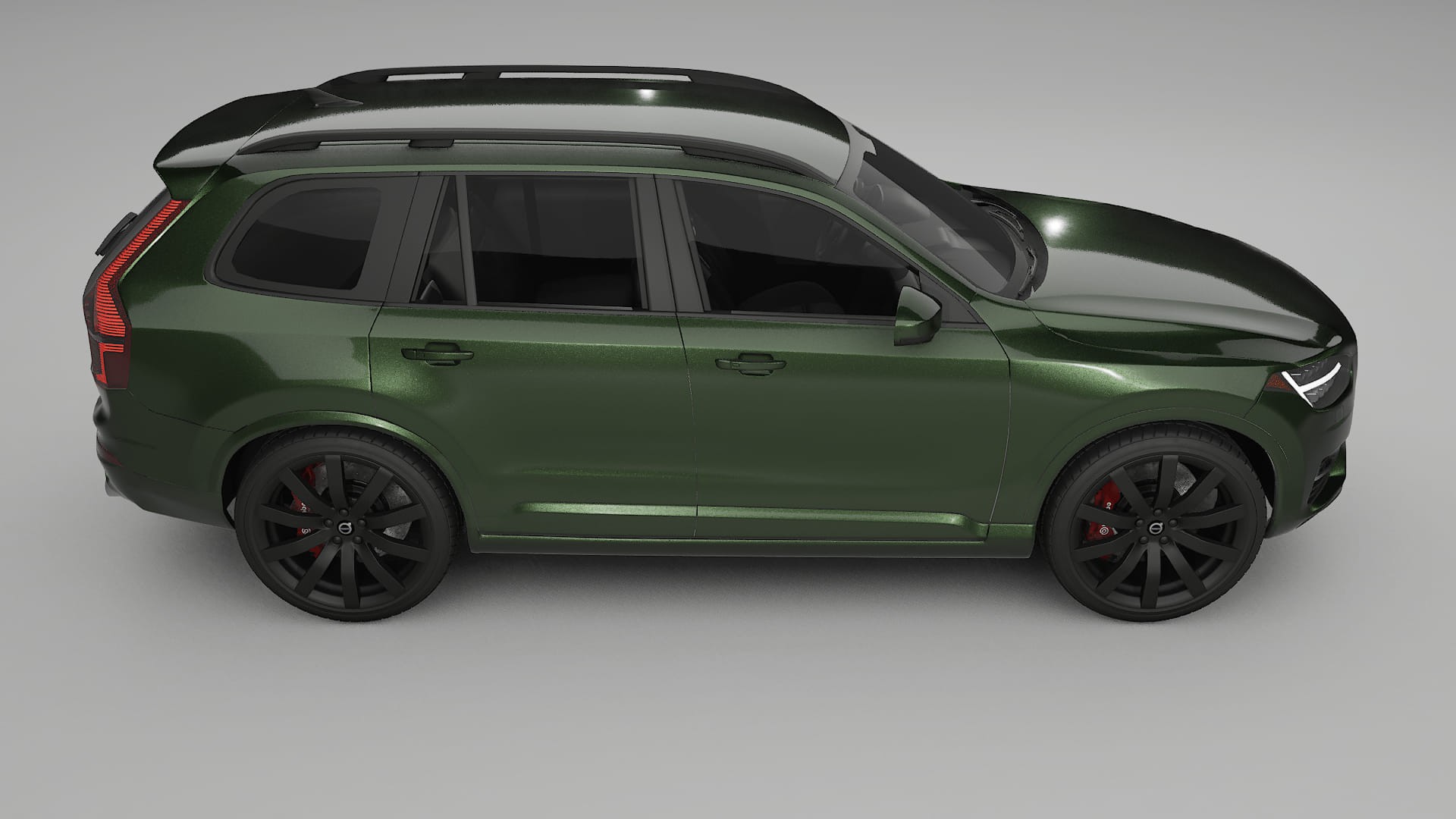 Volvo XC90 SPA TPU Lakbeschermingsfolie | LAGOON Kleurveranderende PPF – Volledig Voorgesneden Kit
