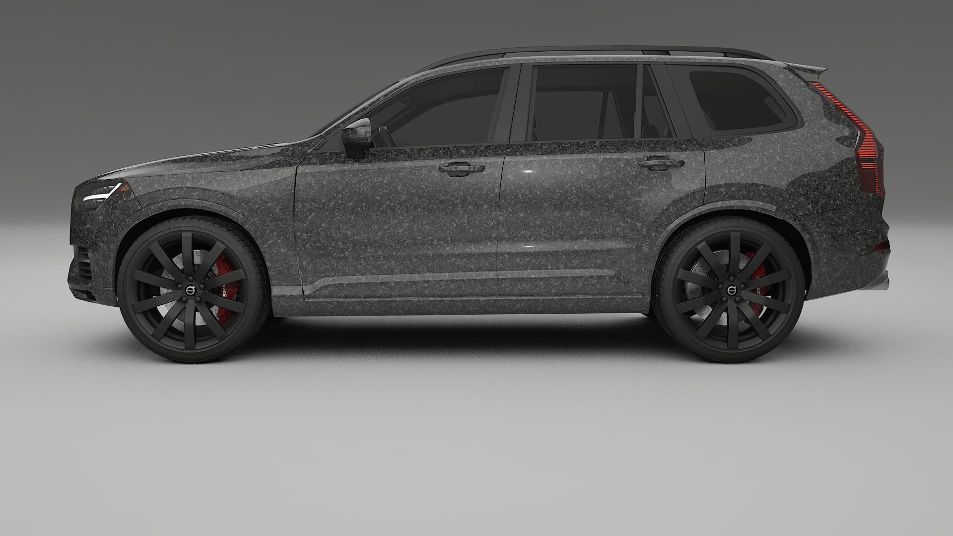 Volvo XC90 SPA TPU Lakbeschermingsfolie | FORGED S Kleurveranderende PPF – Volledig Voorgesneden Kit