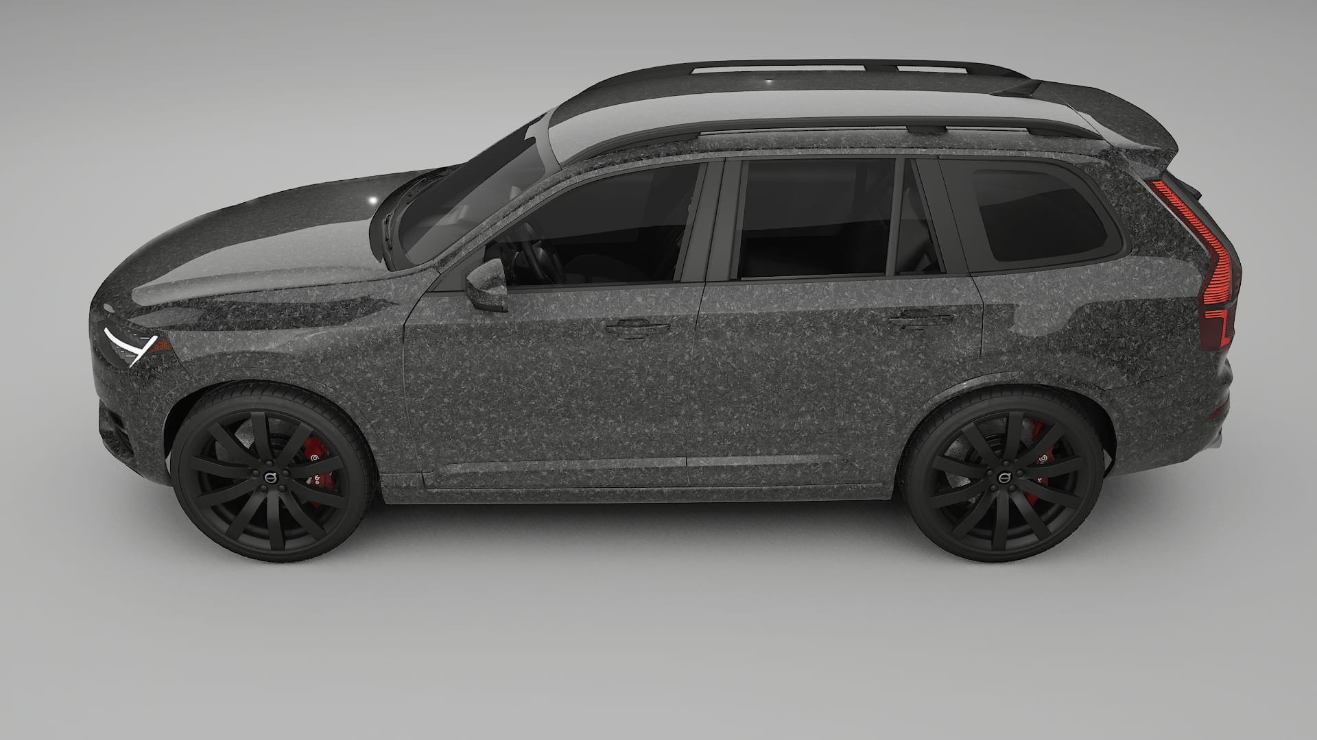 Volvo XC90 SPA TPU Lakbeschermingsfolie | FORGED S Kleurveranderende PPF – Volledig Voorgesneden Kit