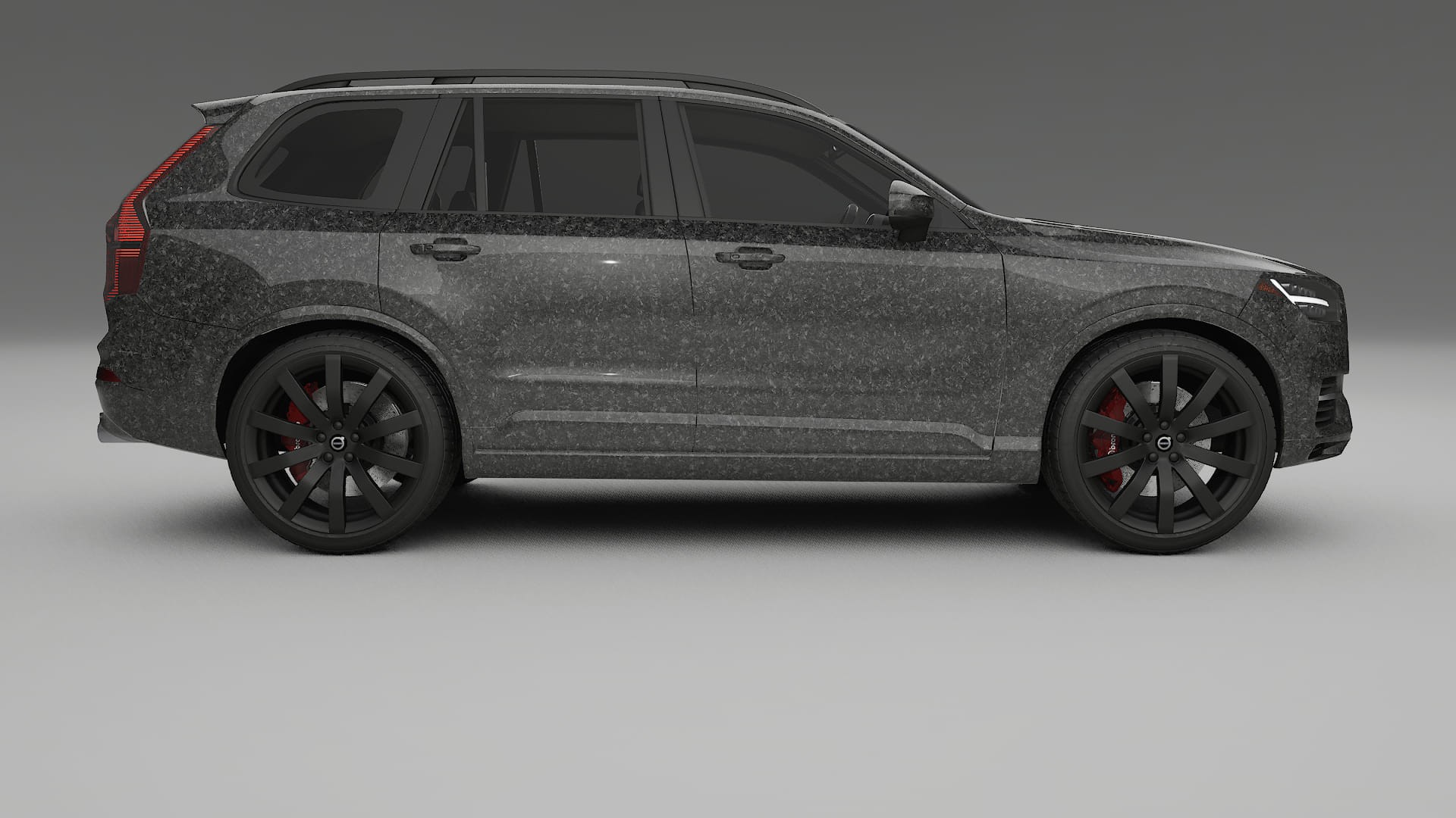 Volvo XC90 SPA TPU Lakbeschermingsfolie | FORGED S Kleurveranderende PPF – Volledig Voorgesneden Kit