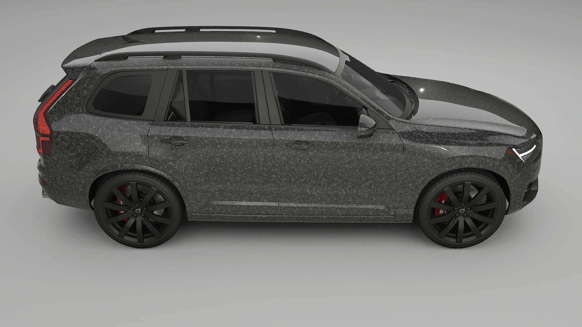 Volvo XC90 SPA TPU Lakbeschermingsfolie | FORGED S Kleurveranderende PPF – Volledig Voorgesneden Kit