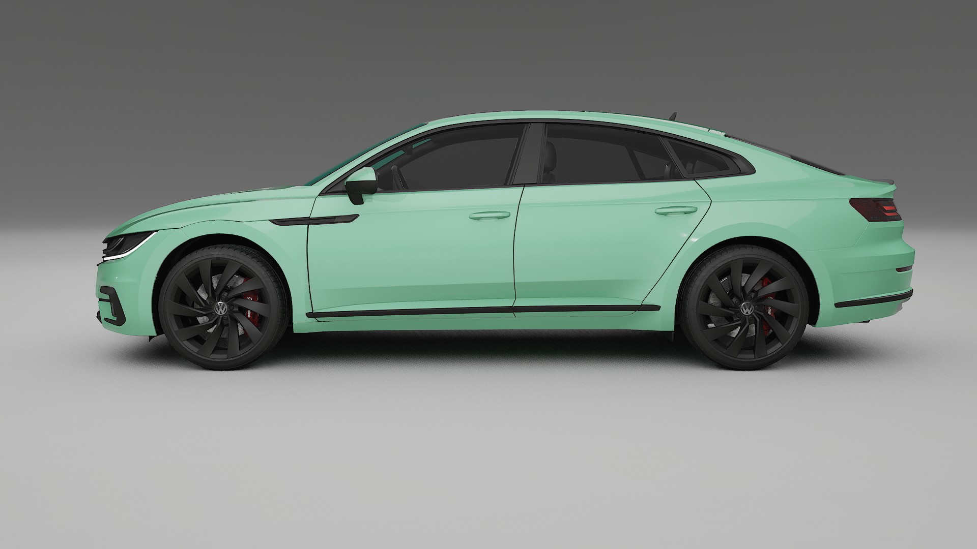 VW Arteon R 3H prefacelift pre LCI TPU Lakbeschermingsfolie | DUSTY Kleurveranderende PPF – Volledig Voorgesneden Kit