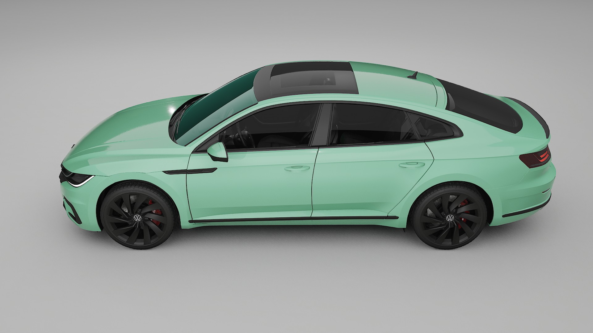 VW Arteon R 3H prefacelift pre LCI TPU Lakbeschermingsfolie | DUSTY Kleurveranderende PPF – Volledig Voorgesneden Kit