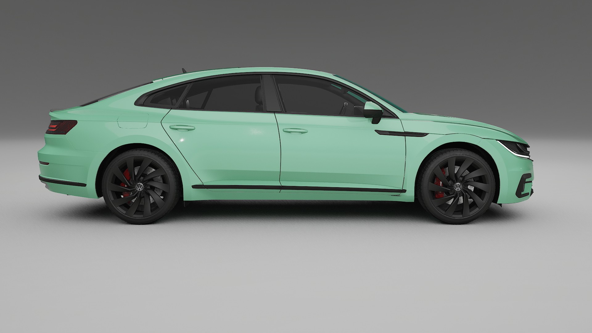 VW Arteon R 3H prefacelift pre LCI TPU Lakbeschermingsfolie | DUSTY Kleurveranderende PPF – Volledig Voorgesneden Kit