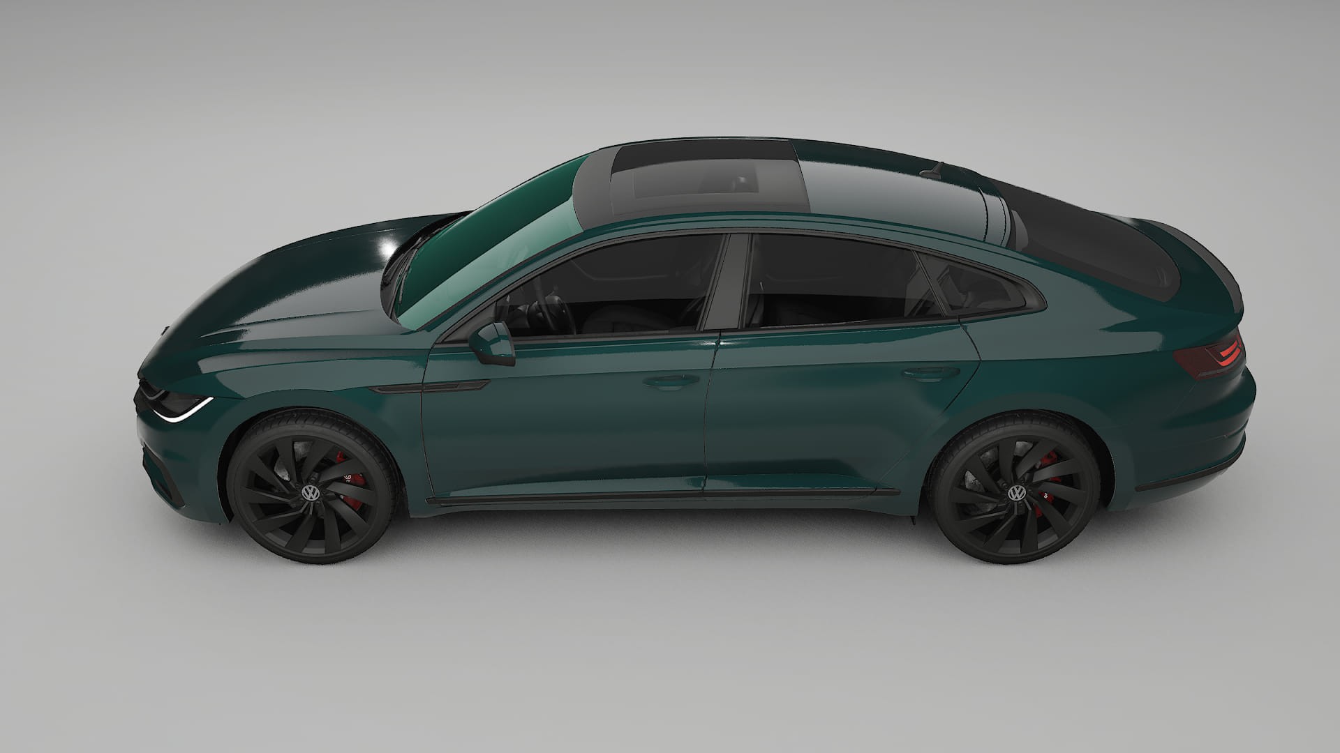 VW Arteon R 3H prefacelift pre LCI TPU Lakbeschermingsfolie | INFERNO Kleurveranderende PPF – Volledig Voorgesneden Kit