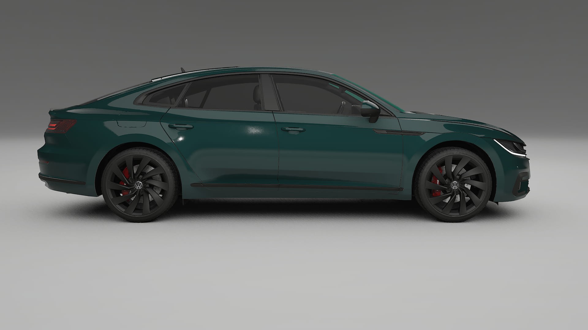 VW Arteon R 3H prefacelift pre LCI TPU Lakbeschermingsfolie | INFERNO Kleurveranderende PPF – Volledig Voorgesneden Kit