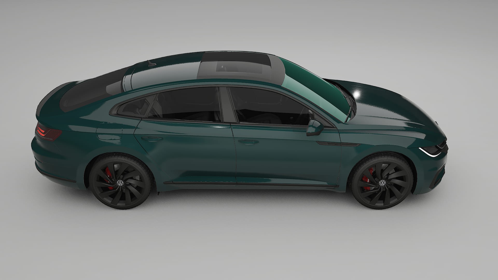 VW Arteon R 3H prefacelift pre LCI TPU Lakbeschermingsfolie | INFERNO Kleurveranderende PPF – Volledig Voorgesneden Kit