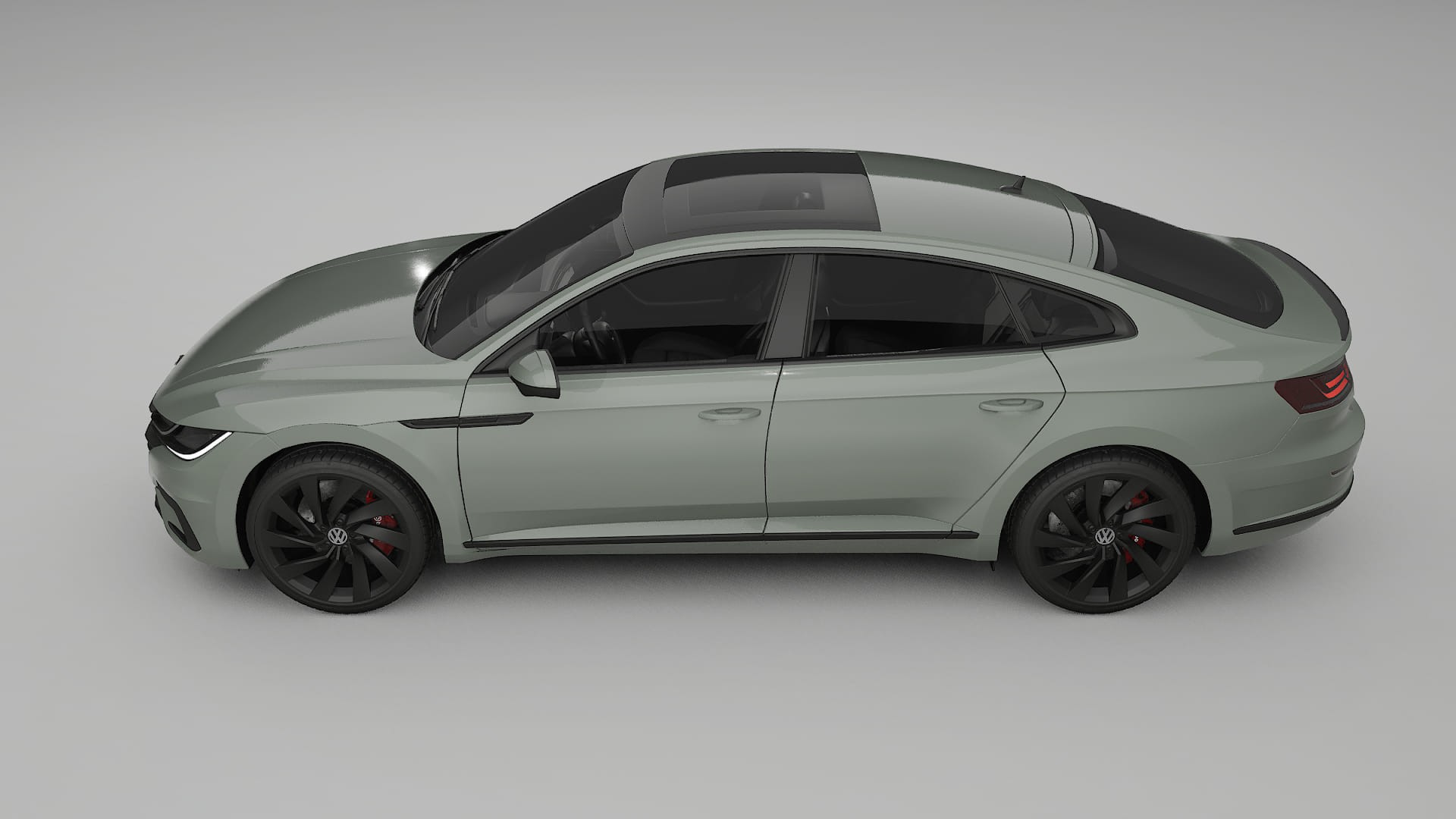 VW Arteon R 3H prefacelift pre LCI TPU Lakbeschermingsfolie | SLATE Kleurveranderende PPF – Volledig Voorgesneden Kit