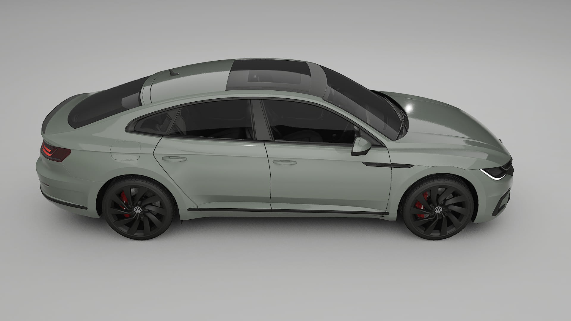 VW Arteon R 3H prefacelift pre LCI TPU Lakbeschermingsfolie | SLATE Kleurveranderende PPF – Volledig Voorgesneden Kit