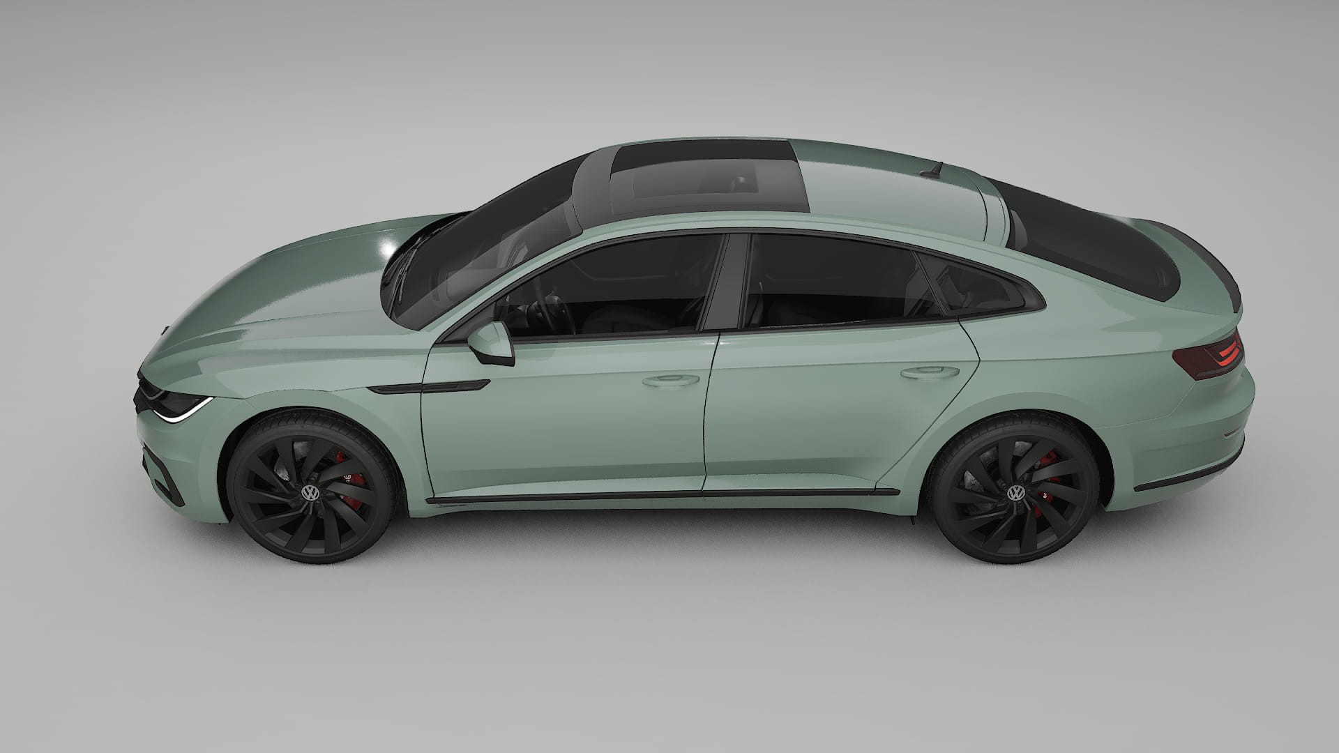 VW Arteon R 3H prefacelift pre LCI TPU Lakbeschermingsfolie | CINDER Kleurveranderende PPF – Volledig Voorgesneden Kit