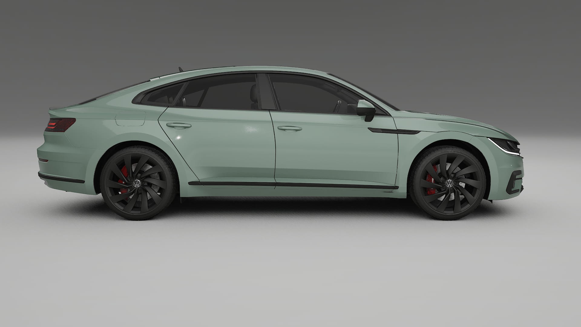 VW Arteon R 3H prefacelift pre LCI TPU Lakbeschermingsfolie | CINDER Kleurveranderende PPF – Volledig Voorgesneden Kit