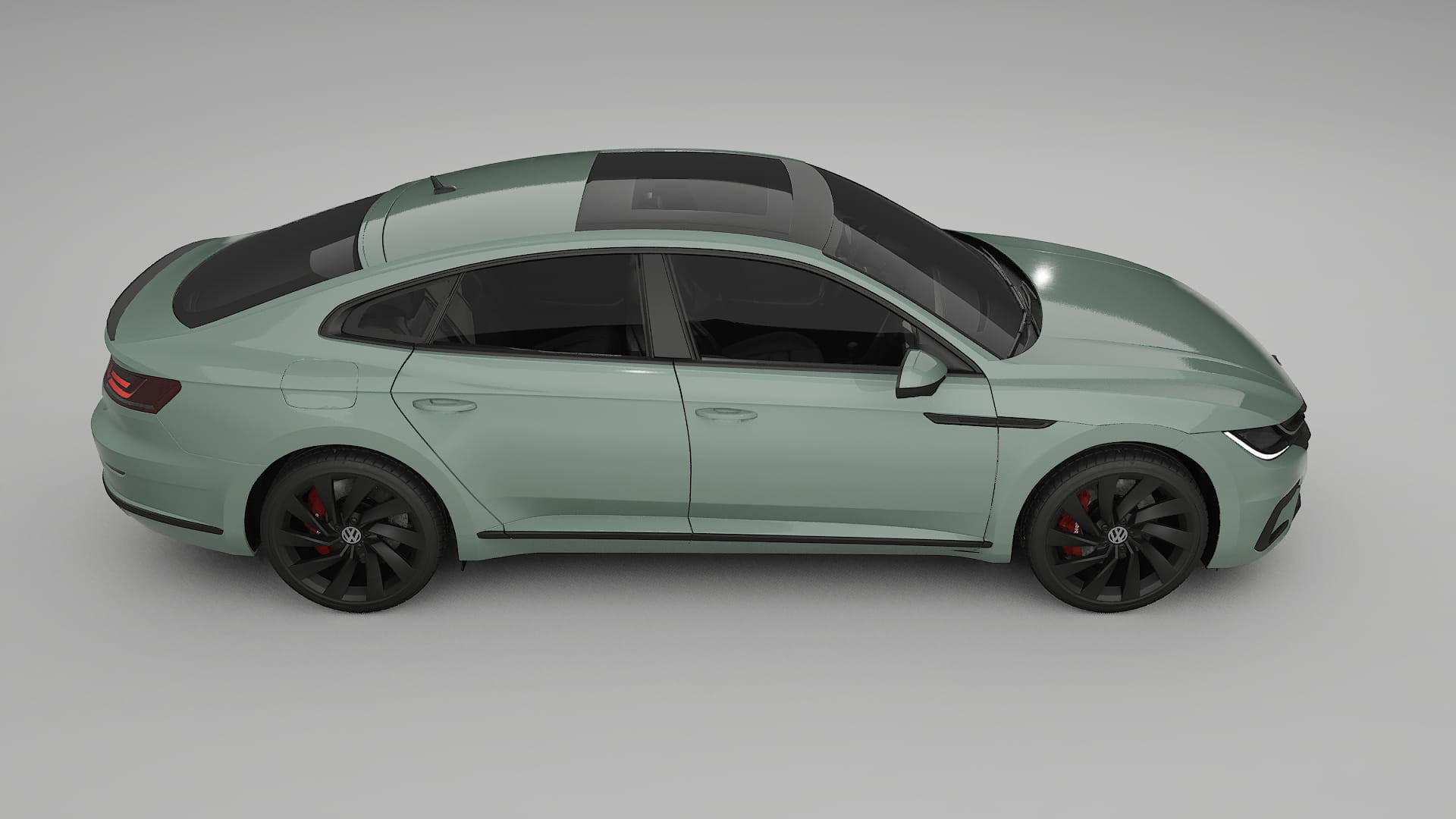 VW Arteon R 3H prefacelift pre LCI TPU Lakbeschermingsfolie | CINDER Kleurveranderende PPF – Volledig Voorgesneden Kit