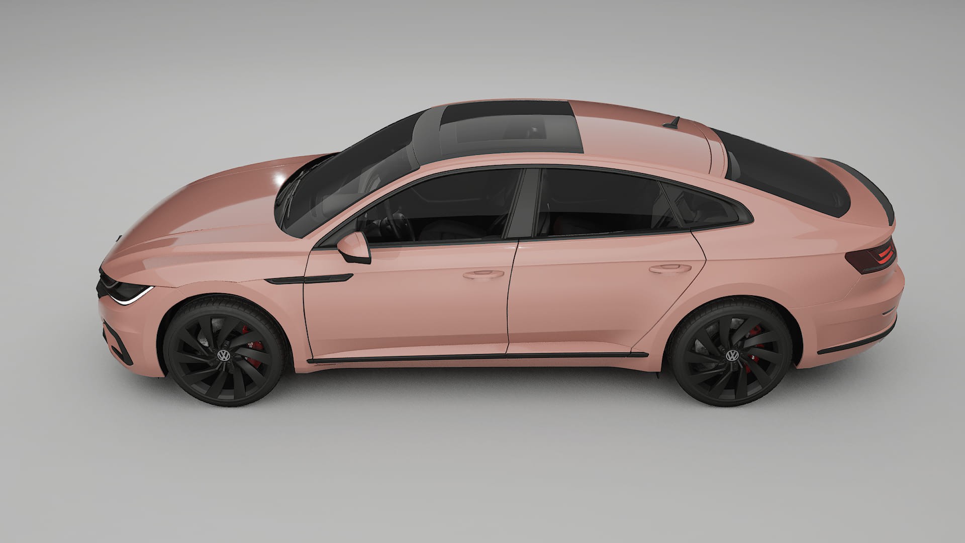VW Arteon R 3H prefacelift pre LCI TPU Lakbeschermingsfolie | BLUSH Kleurveranderende PPF – Volledig Voorgesneden Kit