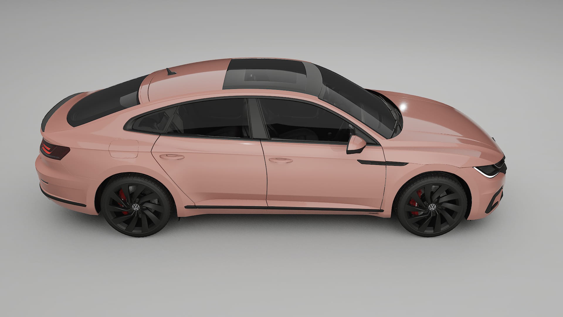 VW Arteon R 3H prefacelift pre LCI TPU Lakbeschermingsfolie | BLUSH Kleurveranderende PPF – Volledig Voorgesneden Kit