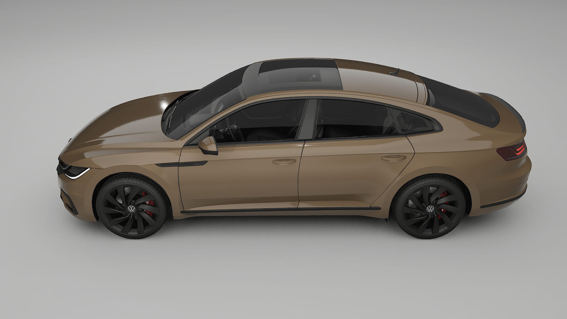 VW Arteon R 3H prefacelift pre LCI TPU Lakbeschermingsfolie | SAHARA Kleurveranderende PPF – Volledig Voorgesneden Kit