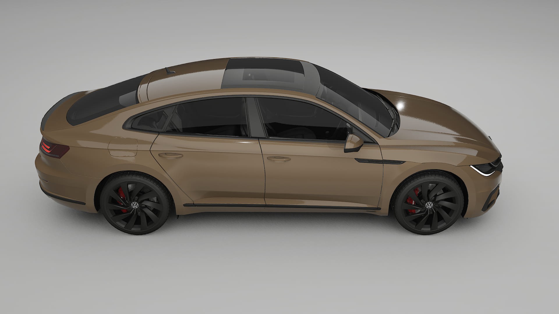 VW Arteon R 3H prefacelift pre LCI TPU Lakbeschermingsfolie | SAHARA Kleurveranderende PPF – Volledig Voorgesneden Kit