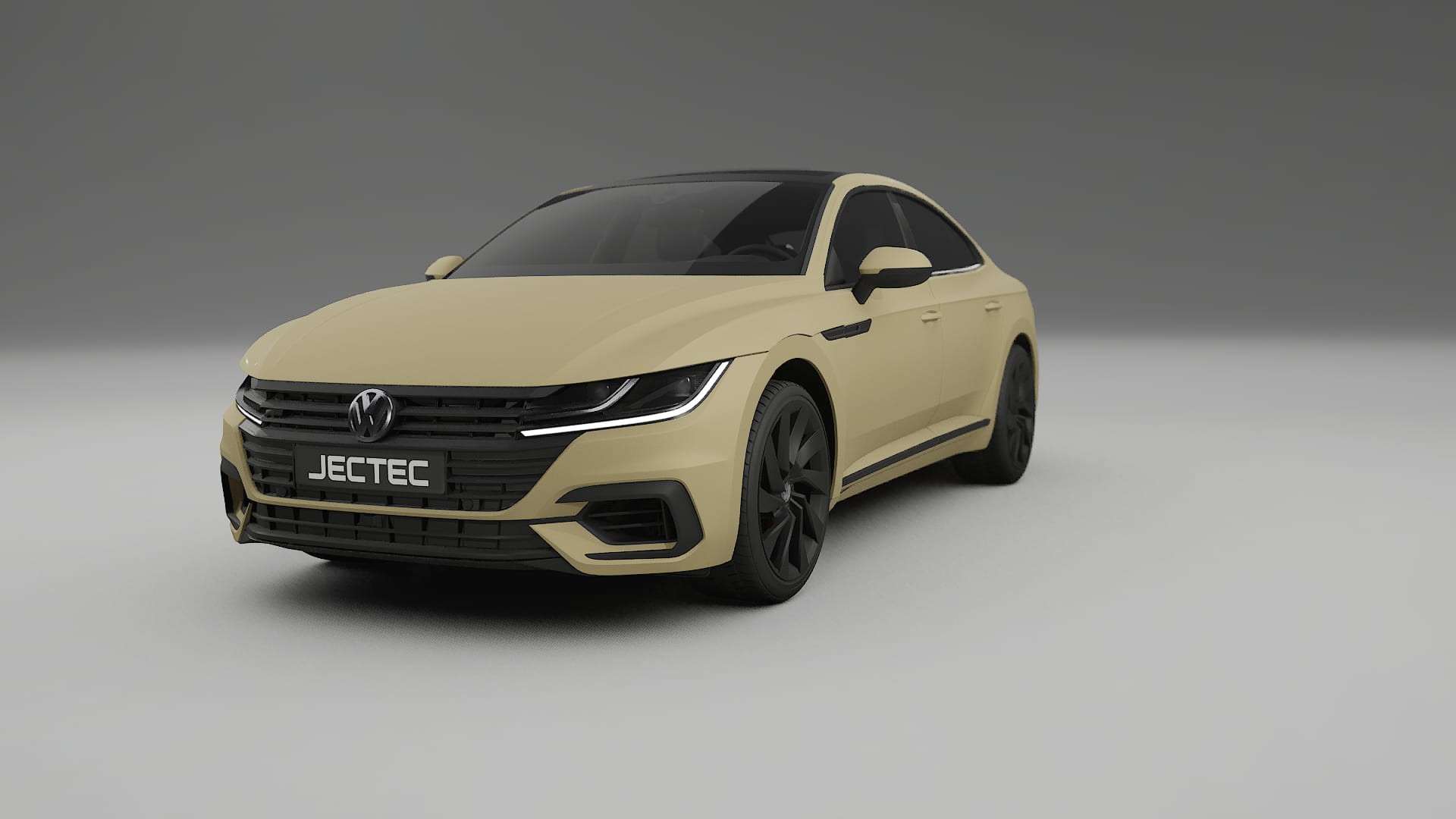 VW Arteon R 3H prefacelift pre LCI TPU Lakbeschermingsfolie | SAND Kleurveranderende PPF – Volledig Voorgesneden Kit