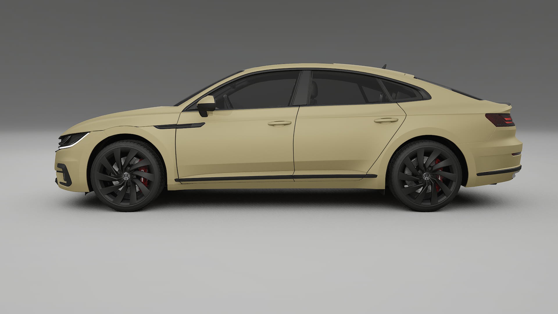 VW Arteon R 3H prefacelift pre LCI TPU Lakbeschermingsfolie | SAND Kleurveranderende PPF – Volledig Voorgesneden Kit