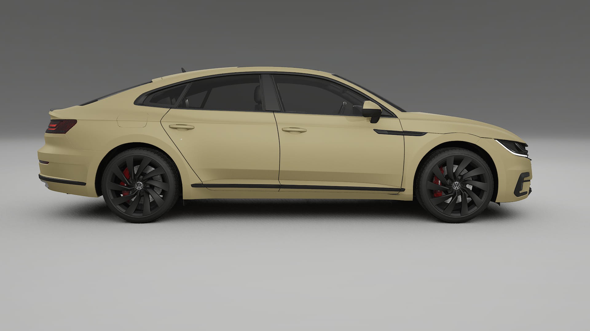 VW Arteon R 3H prefacelift pre LCI TPU Lakbeschermingsfolie | SAND Kleurveranderende PPF – Volledig Voorgesneden Kit