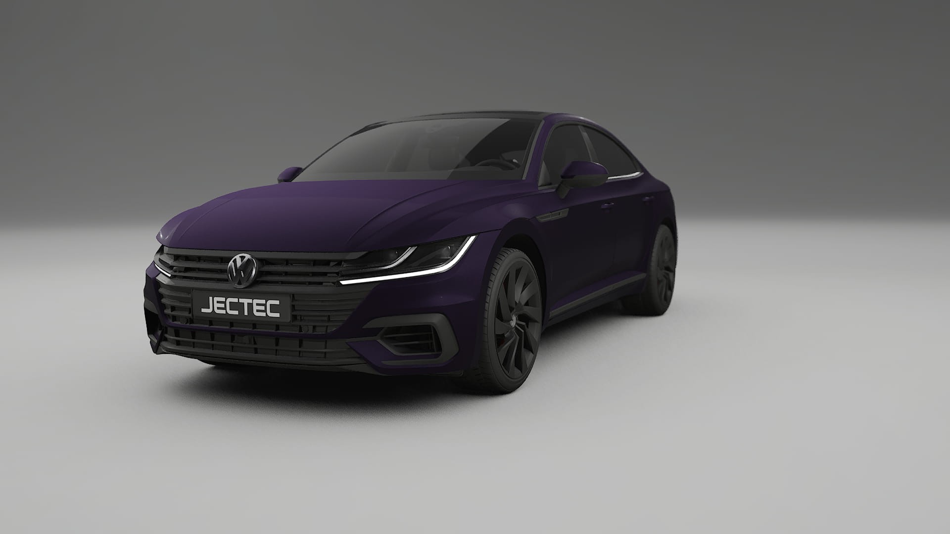 VW Arteon R 3H prefacelift pre LCI TPU Lakbeschermingsfolie | VIOLET Kleurveranderende PPF – Volledig Voorgesneden Kit