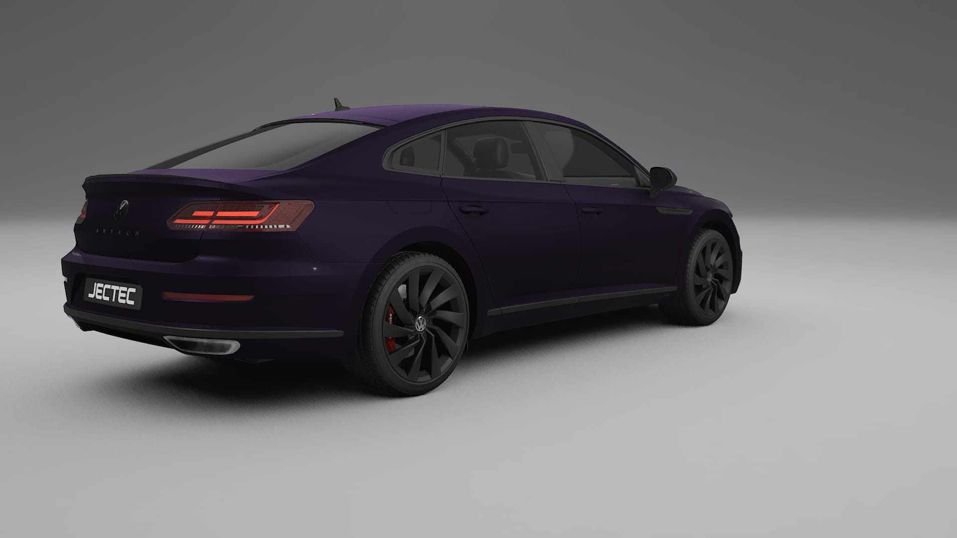 VW Arteon R 3H prefacelift pre LCI TPU Lakbeschermingsfolie | VIOLET Kleurveranderende PPF – Volledig Voorgesneden Kit