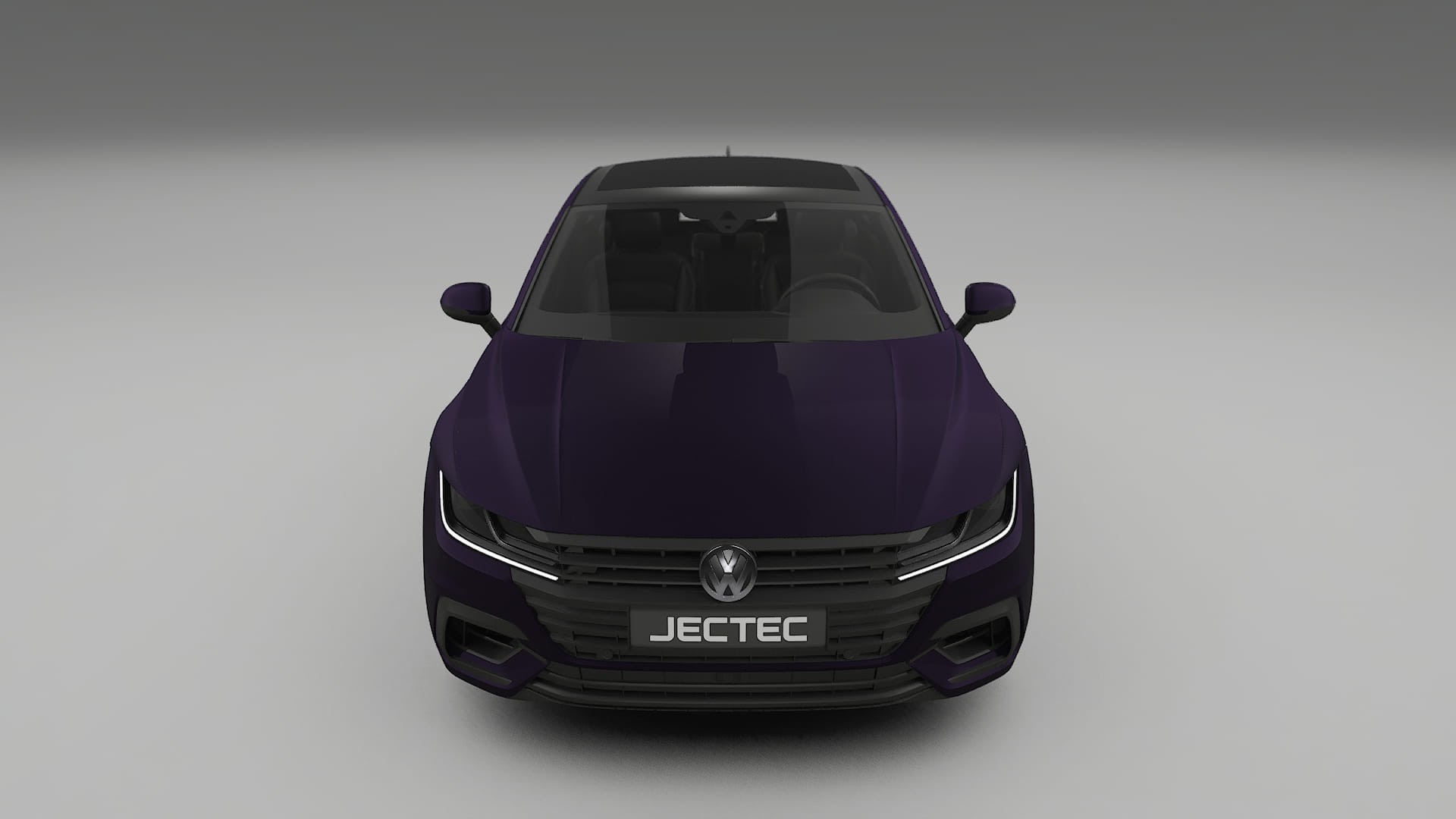 VW Arteon R 3H prefacelift pre LCI TPU Lakbeschermingsfolie | VIOLET Kleurveranderende PPF – Volledig Voorgesneden Kit