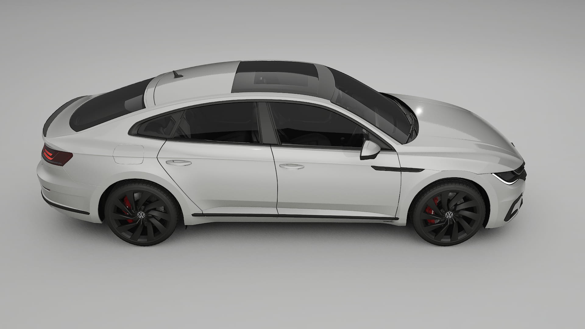 VW Arteon R 3H prefacelift pre LCI TPU Lakbeschermingsfolie | PEARL Kleurveranderende PPF – Volledig Voorgesneden Kit