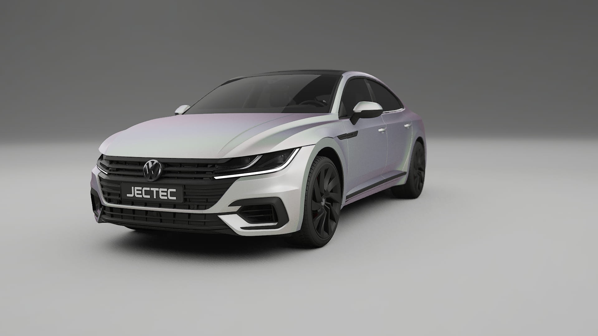 VW Arteon R 3H prefacelift pre LCI TPU Lakbeschermingsfolie | NEBULA Kleurveranderende PPF – Volledig Voorgesneden Kit