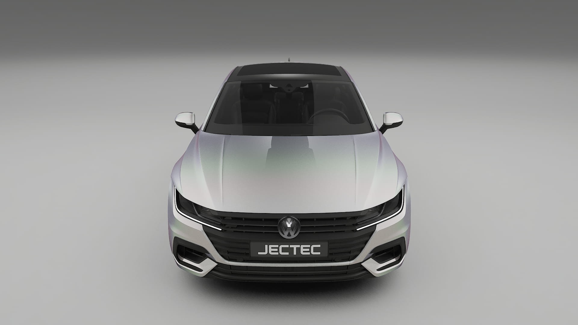 VW Arteon R 3H prefacelift pre LCI TPU Lakbeschermingsfolie | NEBULA Kleurveranderende PPF – Volledig Voorgesneden Kit