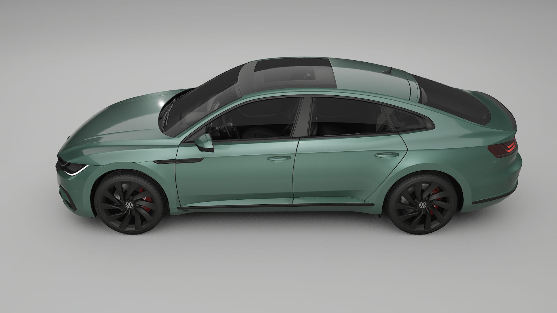 VW Arteon R 3H prefacelift pre LCI TPU Lakbeschermingsfolie | EVERGREEN Kleurveranderende PPF – Volledig Voorgesneden Kit