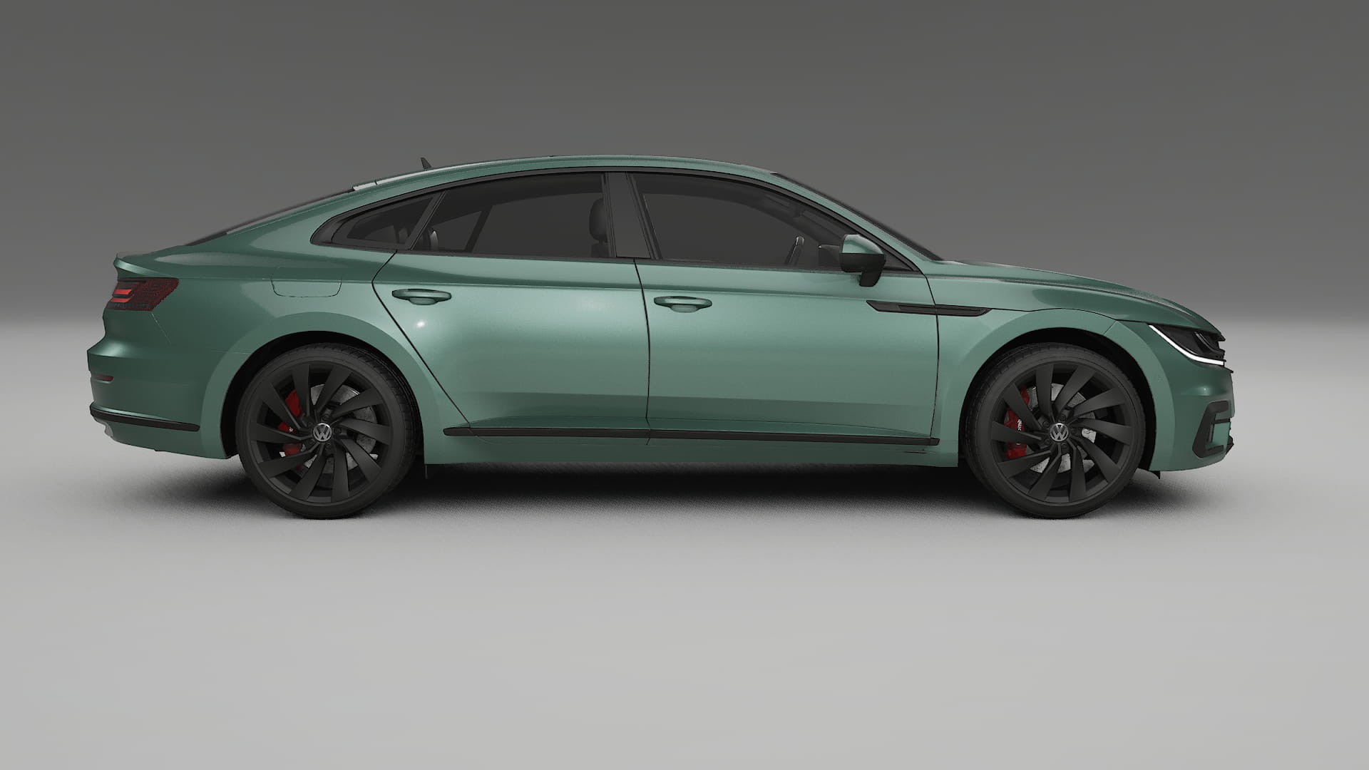 VW Arteon R 3H prefacelift pre LCI TPU Lakbeschermingsfolie | EVERGREEN Kleurveranderende PPF – Volledig Voorgesneden Kit