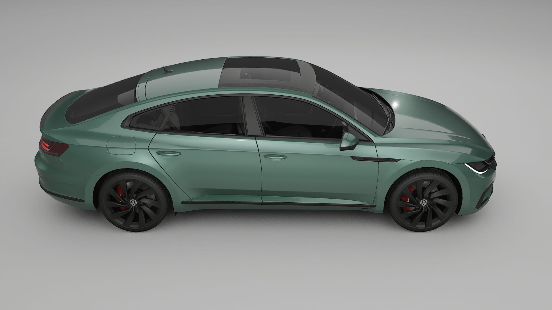 VW Arteon R 3H prefacelift pre LCI TPU Lakbeschermingsfolie | EVERGREEN Kleurveranderende PPF – Volledig Voorgesneden Kit