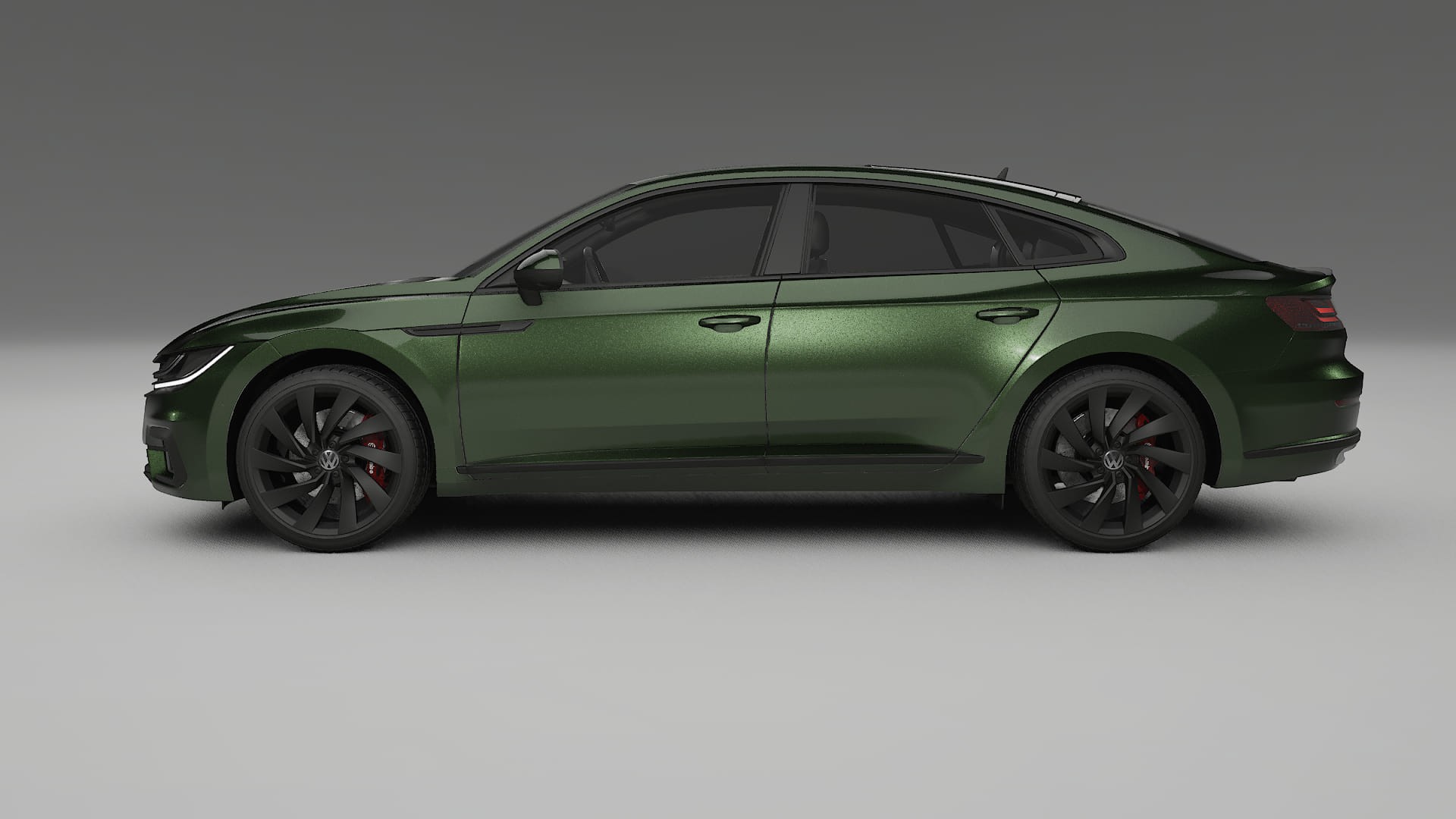 VW Arteon R 3H prefacelift pre LCI TPU Lakbeschermingsfolie | LAGOON Kleurveranderende PPF – Volledig Voorgesneden Kit