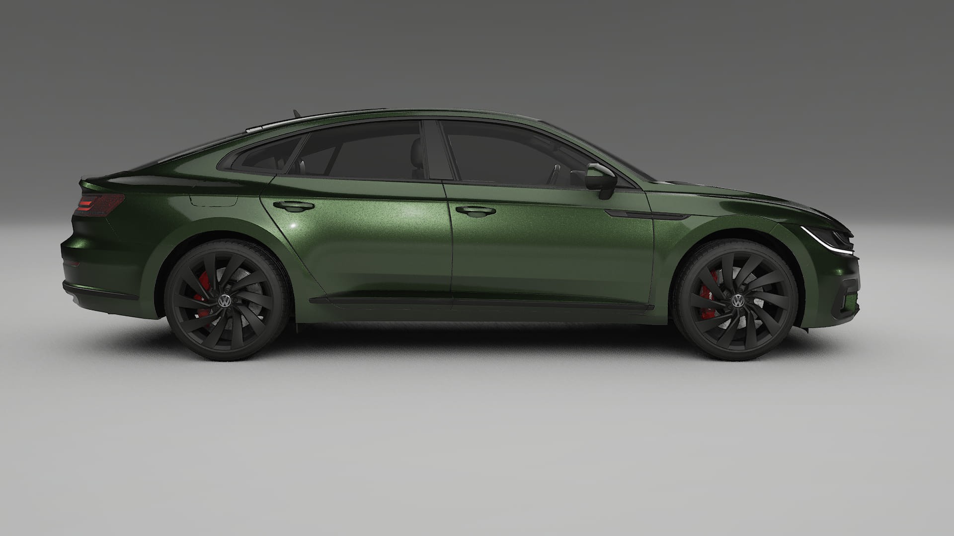 VW Arteon R 3H prefacelift pre LCI TPU Lakbeschermingsfolie | LAGOON Kleurveranderende PPF – Volledig Voorgesneden Kit