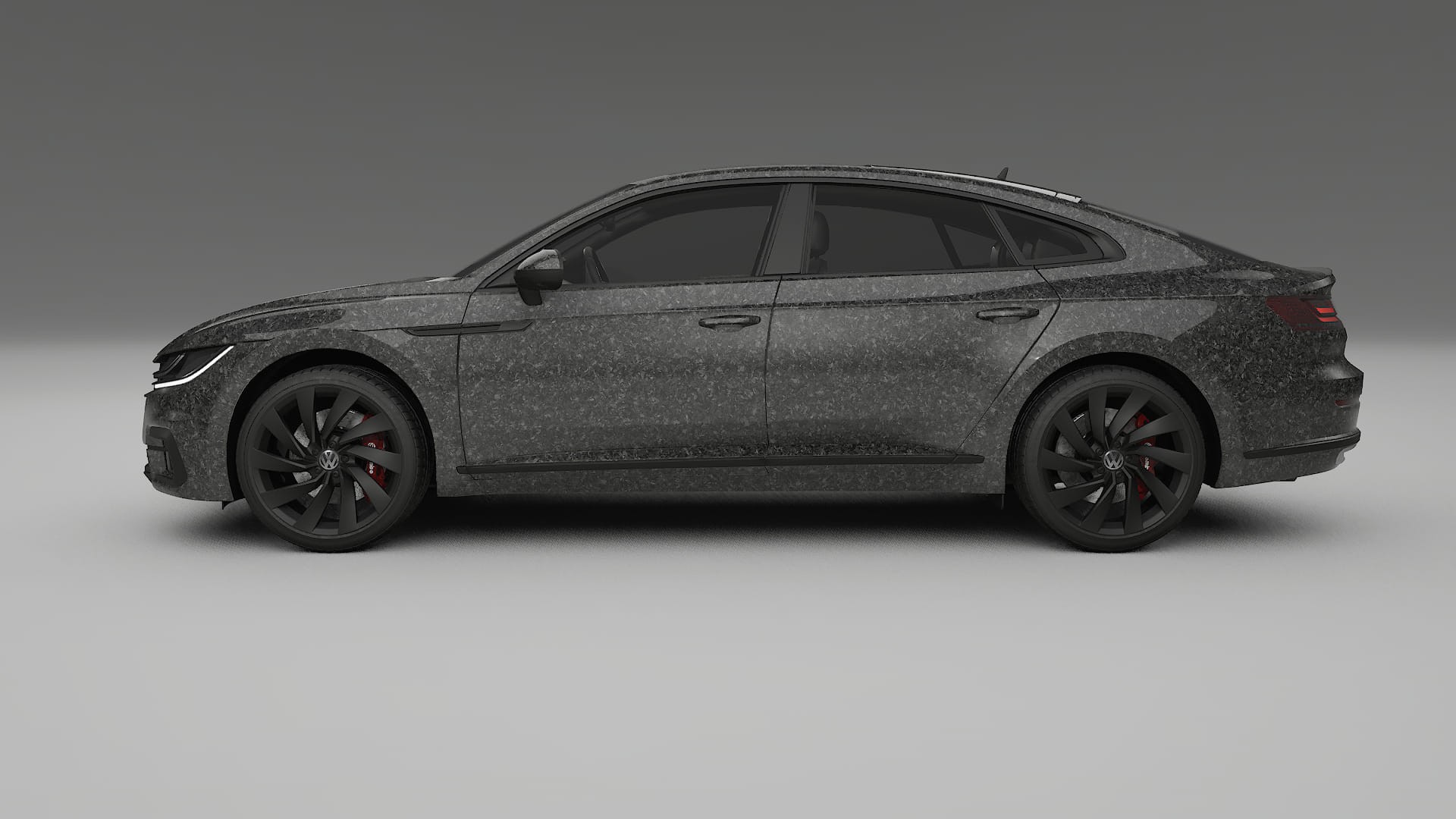 VW Arteon R 3H prefacelift pre LCI TPU Lakbeschermingsfolie | FORGED S Kleurveranderende PPF – Volledig Voorgesneden Kit