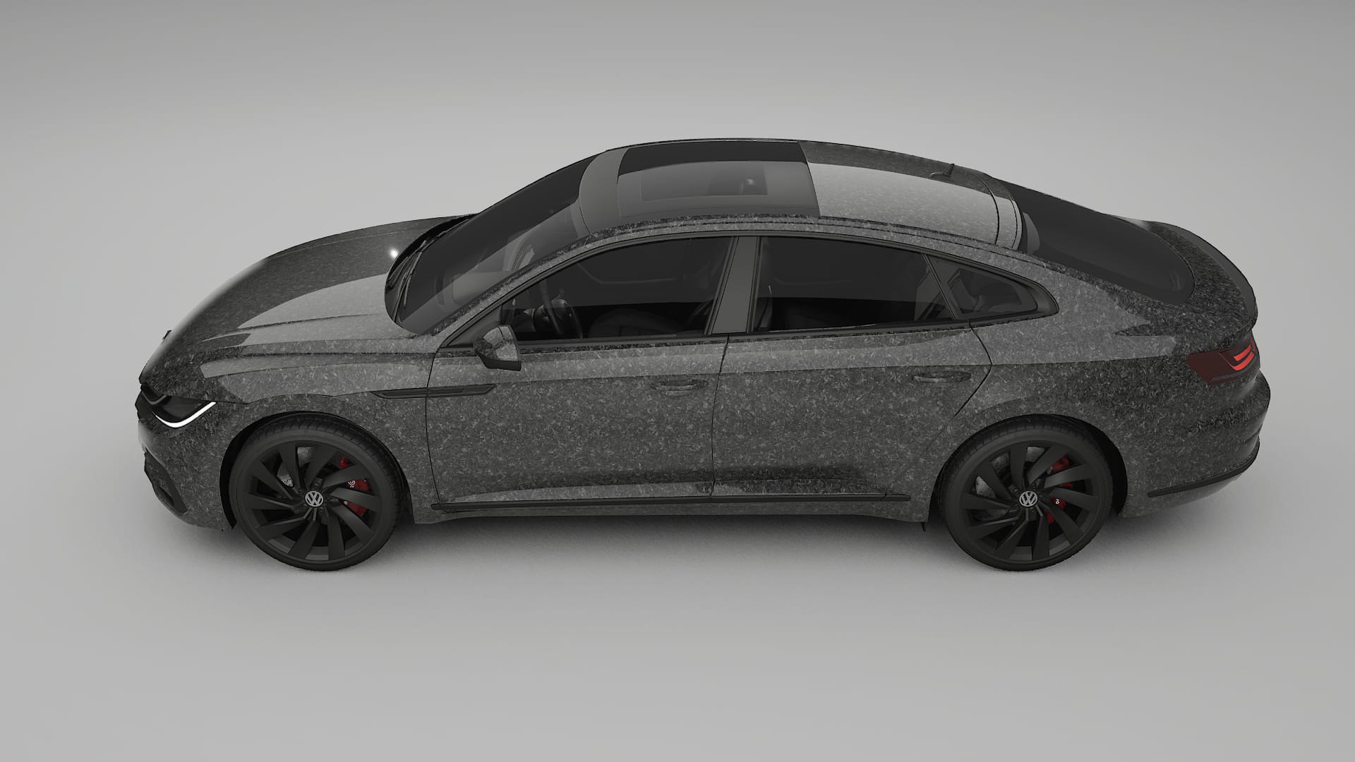 VW Arteon R 3H prefacelift pre LCI TPU Lakbeschermingsfolie | FORGED S Kleurveranderende PPF – Volledig Voorgesneden Kit