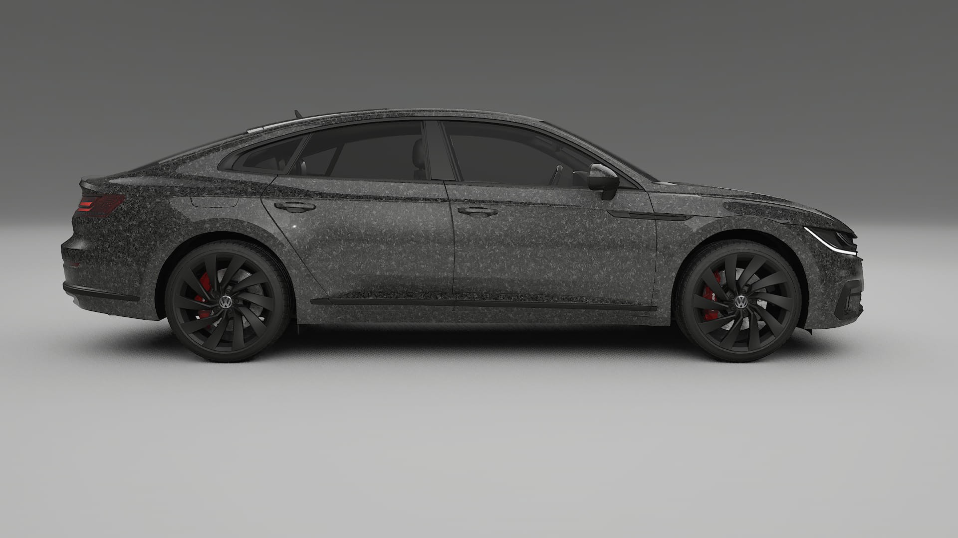 VW Arteon R 3H prefacelift pre LCI TPU Lakbeschermingsfolie | FORGED S Kleurveranderende PPF – Volledig Voorgesneden Kit