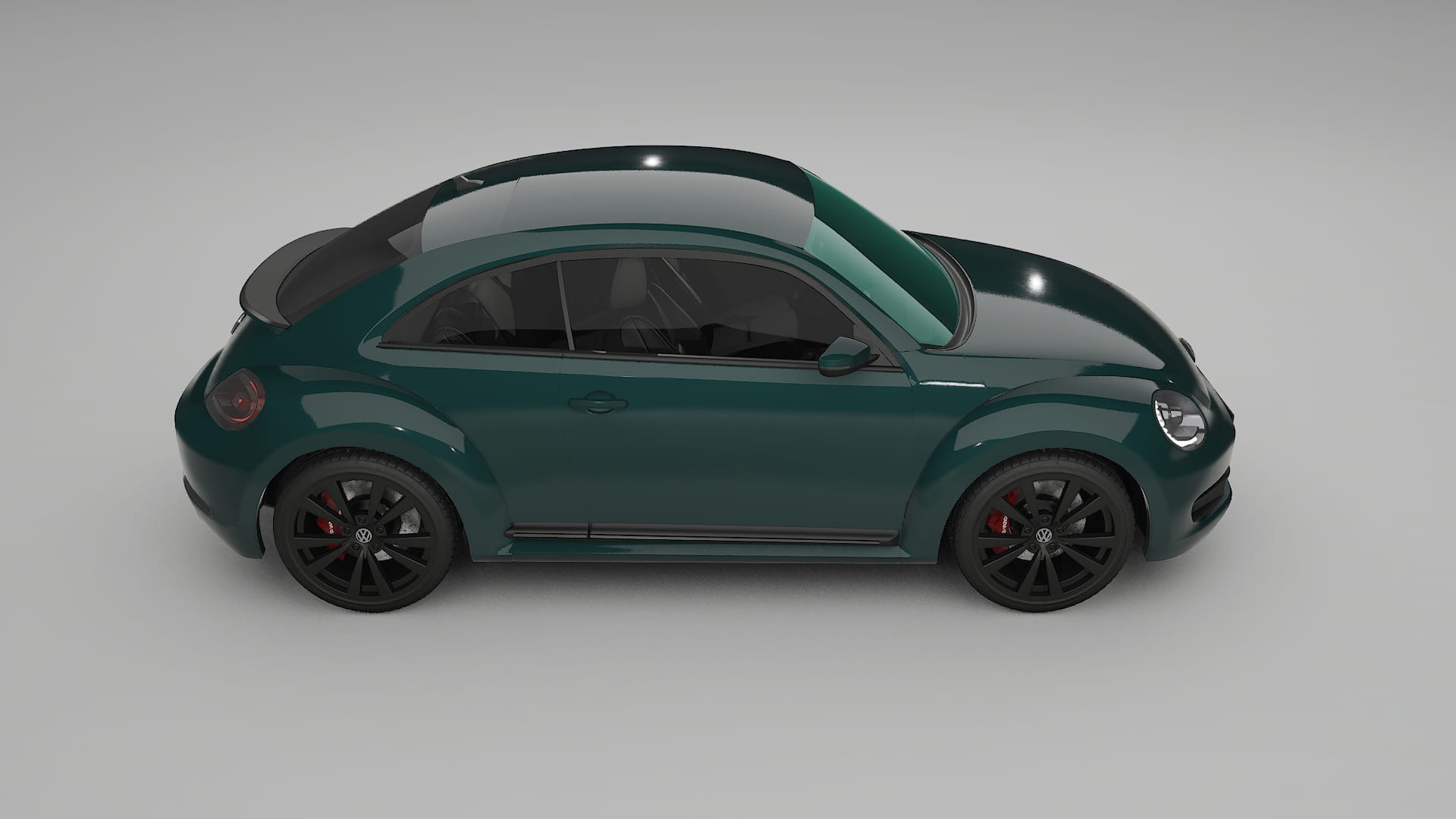 VW Beetle A5 prefacelift pre LCI TPU Lakbeschermingsfolie | INFERNO Kleurveranderende PPF – Volledig Voorgesneden Kit
