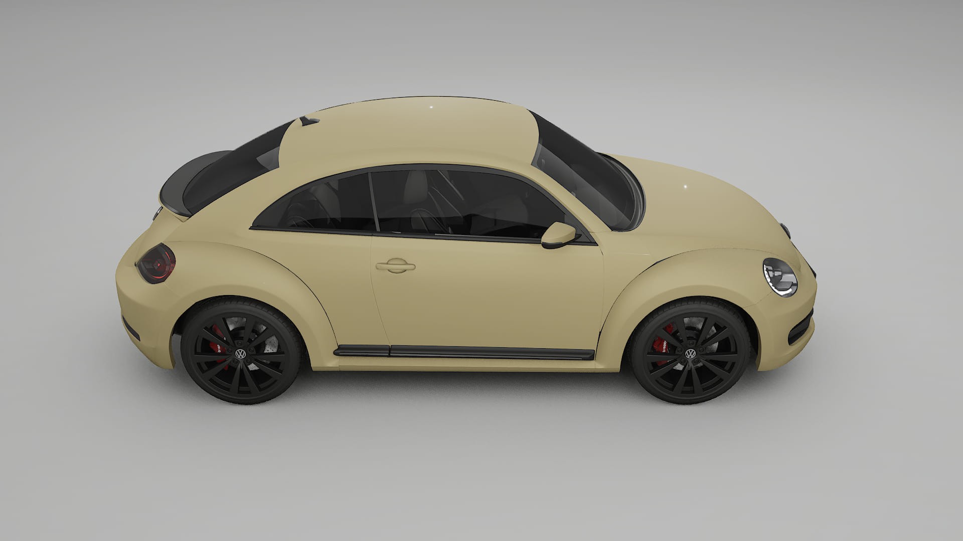 VW Beetle A5 prefacelift pre LCI TPU Lakbeschermingsfolie | SAND Kleurveranderende PPF – Volledig Voorgesneden Kit