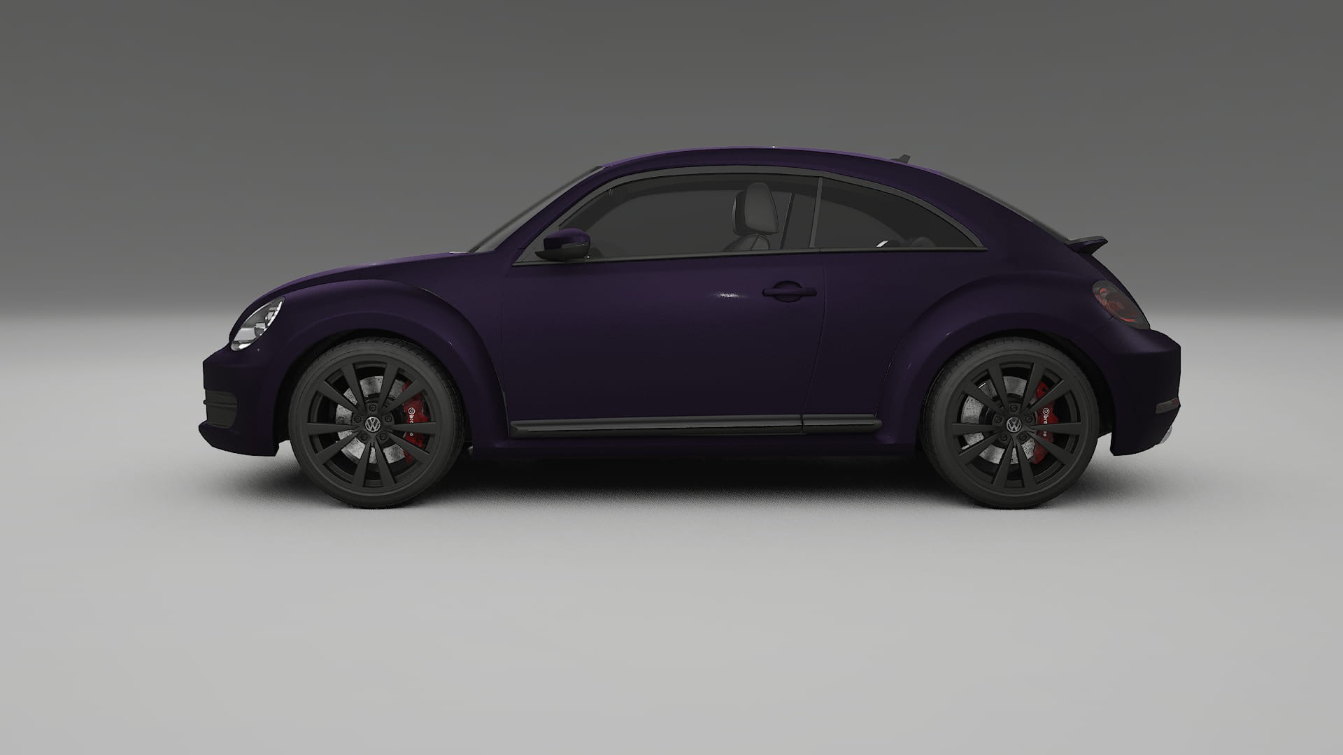 VW Beetle A5 prefacelift pre LCI TPU Lakbeschermingsfolie | VIOLET Kleurveranderende PPF – Volledig Voorgesneden Kit