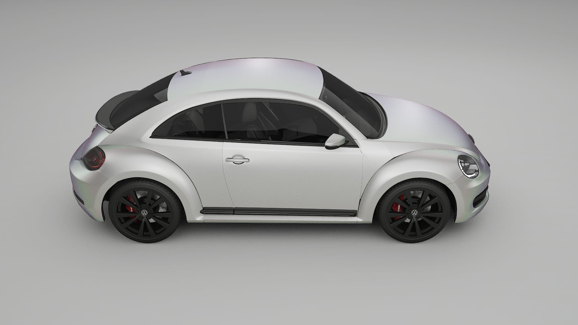VW Beetle A5 prefacelift pre LCI TPU Lakbeschermingsfolie | NEBULA Kleurveranderende PPF – Volledig Voorgesneden Kit