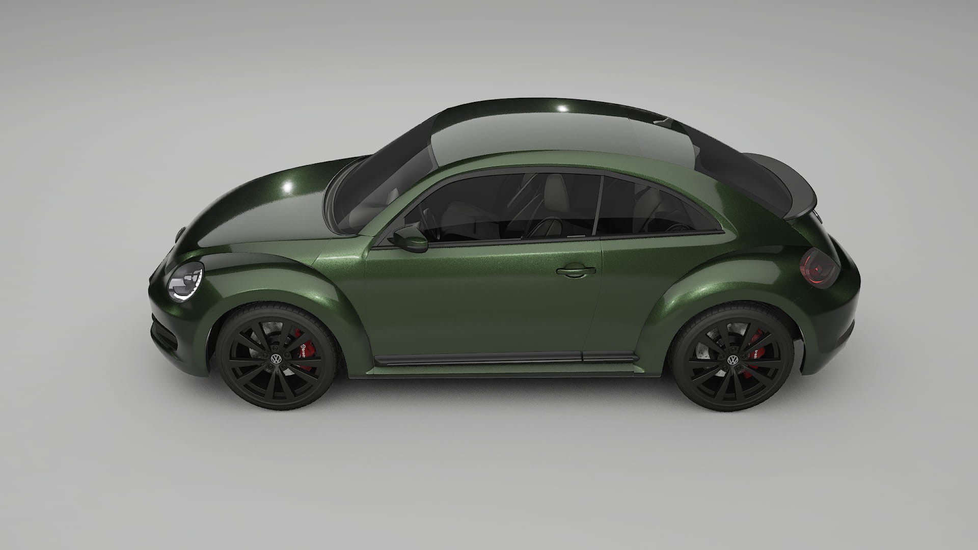 VW Beetle A5 prefacelift pre LCI TPU Lakbeschermingsfolie | LAGOON Kleurveranderende PPF – Volledig Voorgesneden Kit