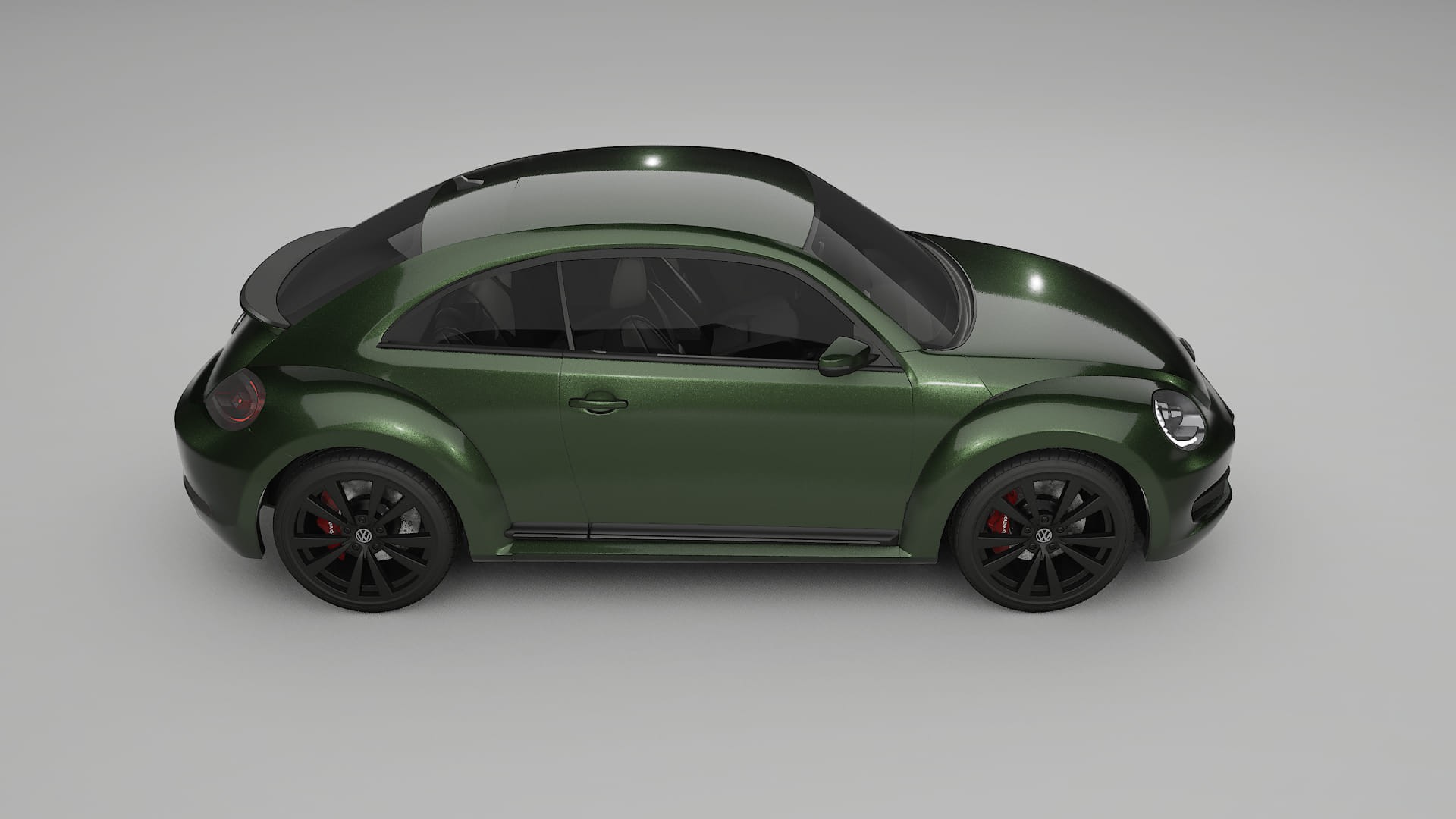 VW Beetle A5 prefacelift pre LCI TPU Lakbeschermingsfolie | LAGOON Kleurveranderende PPF – Volledig Voorgesneden Kit