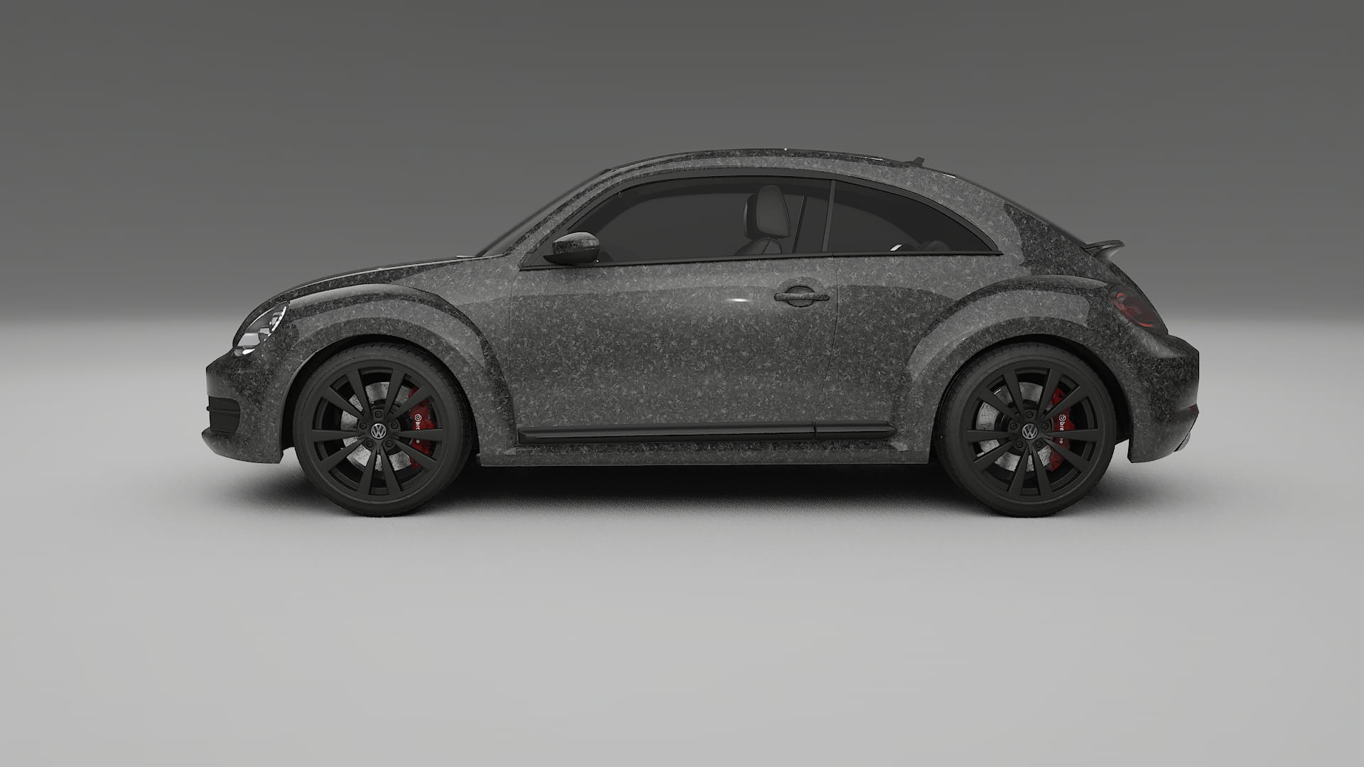 VW Beetle A5 prefacelift pre LCI TPU Lakbeschermingsfolie | FORGED S Kleurveranderende PPF – Volledig Voorgesneden Kit