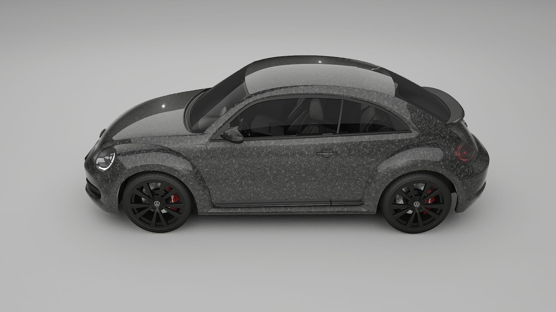 VW Beetle A5 prefacelift pre LCI TPU Lakbeschermingsfolie | FORGED S Kleurveranderende PPF – Volledig Voorgesneden Kit